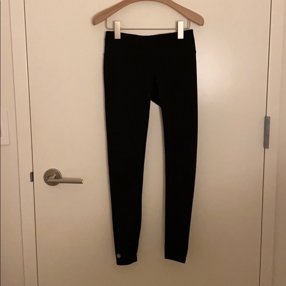 Athleta Black Run / Yoga Leggings